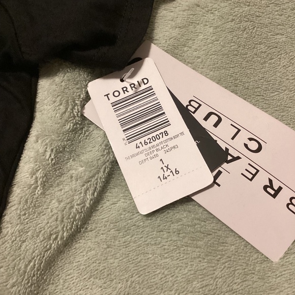 NWT Torrid The Breakfast Club t-shirts size 1 - Picture 2 of 5
